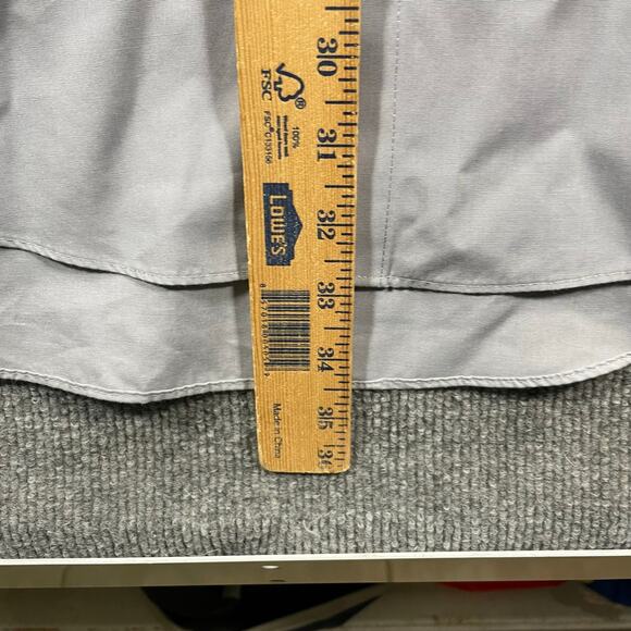 J. Ferrar Slim Fit Dress Shirt Men's XL 17-17.5 34-35 Gray Business Formal READ - Picture 10 of 13